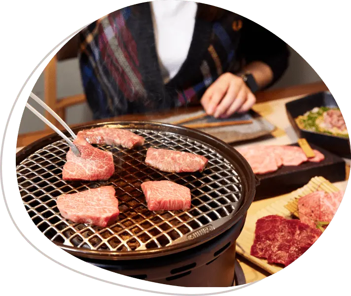 焼肉を楽しむイメージ画像